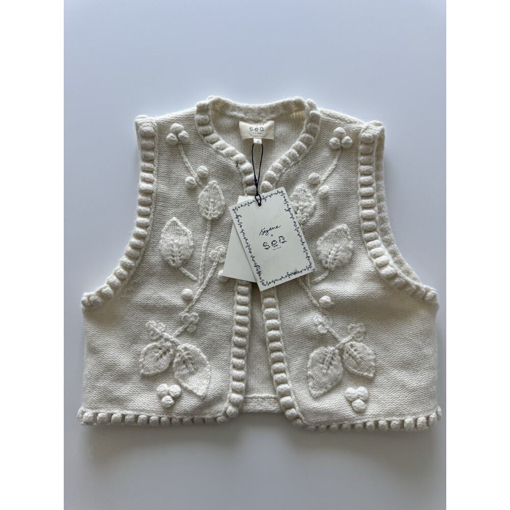Sezane x SEA New York Nate Cardigan Small NWT - Picture 3 of 7
